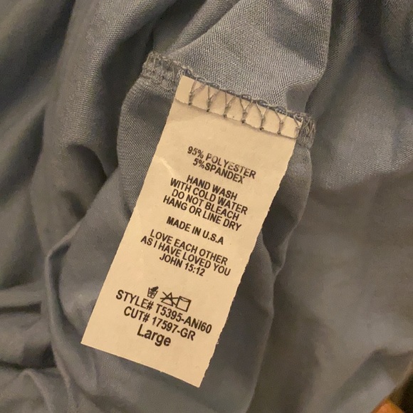 Blue cheetah maxi dress - Picture 6 of 6